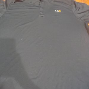 5.11 dark blue polo shirt